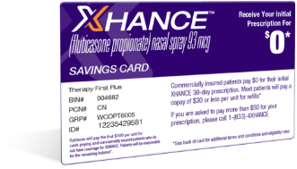 Retail Pharmacies | XHANCE® (fluticasone propionate)